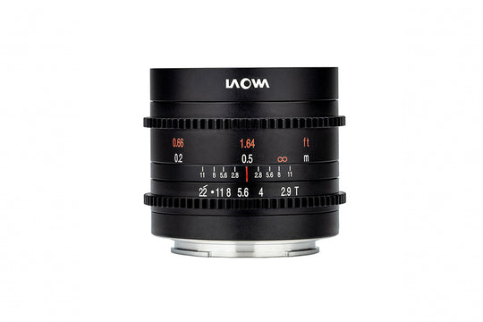 Laowa S35/MFT 9mm T2.9 Zero-D Ultra Wide-Angle Cine Lens