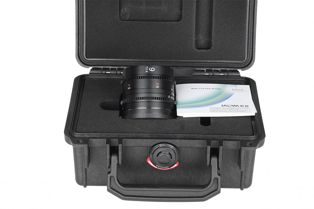 Laowa S35/MFT 9mm T2.9 Zero-D Ultra Wide-Angle Cine Lens