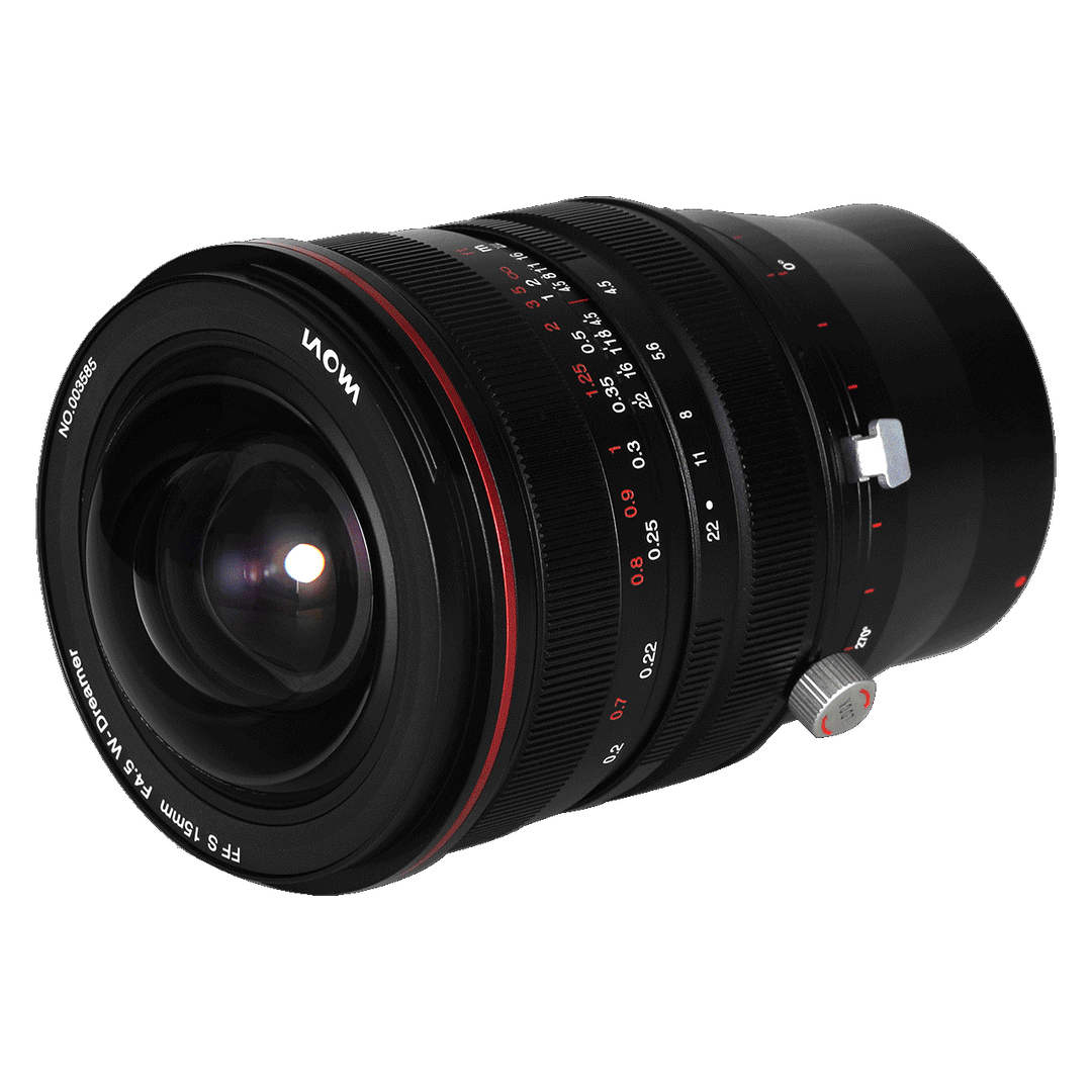 Laowa 15mm f/4.5 Zero-D Shift Ultra Wide-Angle MF/FF Lens