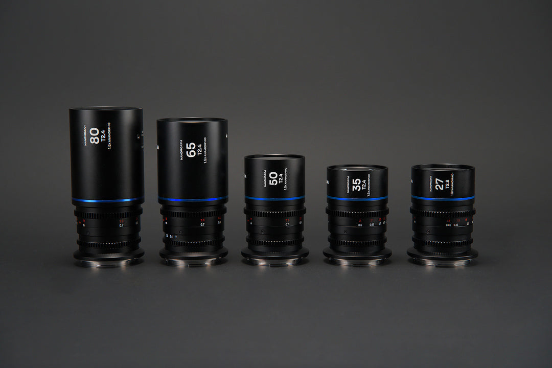 Laowa Nanomorph S35 1.5X Anamorphic Cine Lens Series (Mirrorless)