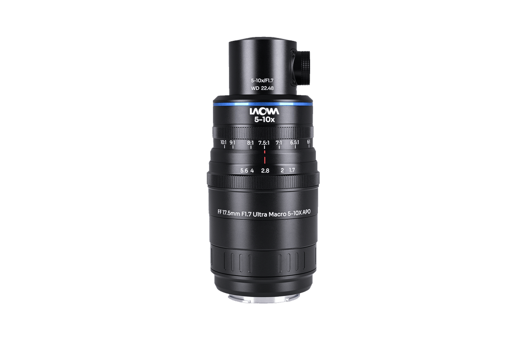 Laowa Aksen 17.5mm f/1.7 5-10X Ultra Macro APO FF Lens (Coaxial Version)