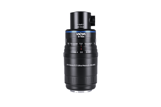 Laowa Aksen 17.5mm f/1.7 5-10X Ultra Macro APO FF Lens (Coaxial Version)