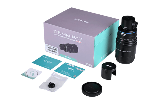 Laowa Aksen 17.5mm f/1.7 5-10X Ultra Macro APO FF Lens (Coaxial Version)