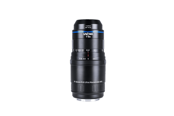 Laowa Aksen 45mm f/2.8 1-5X Ultra Macro APO FF Lens