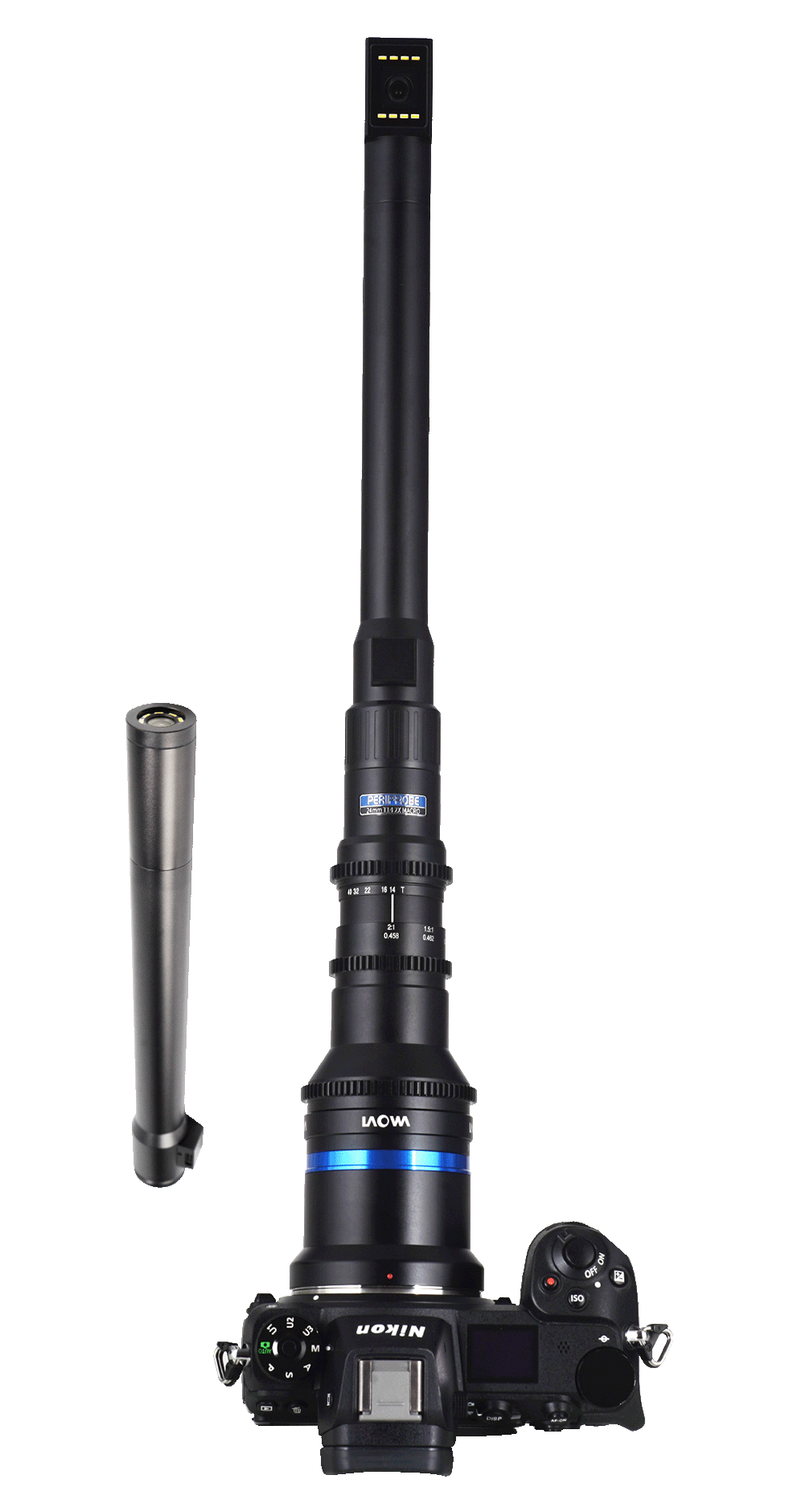 Laowa PeriProbe FF 24mm T14 2X Macro Probe Cine Lens
